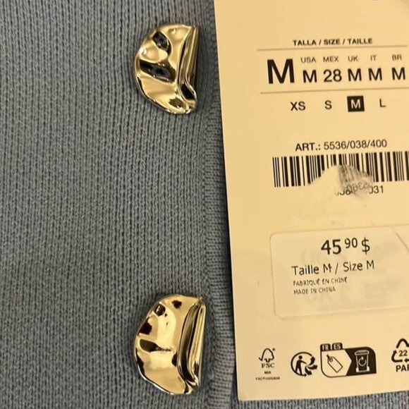 Zara Knit Sweater. Size M. NWT - Picture 9 of 11